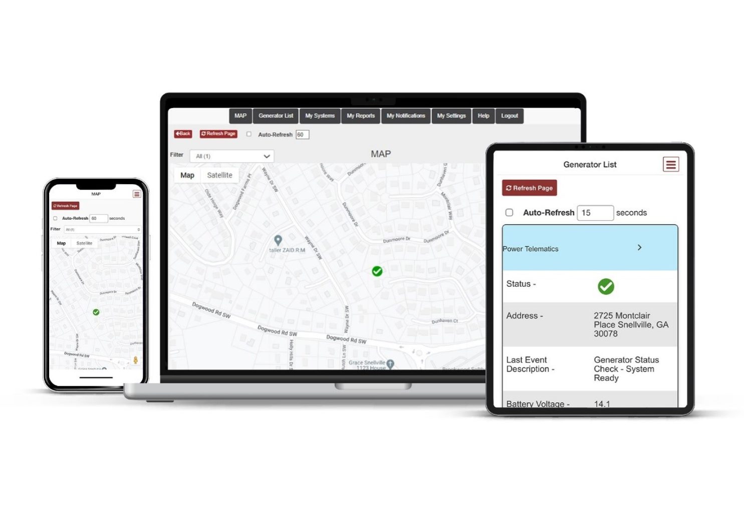 Weld Power Generator Remote Monitoring