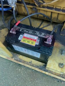 Generator battery that needs to be replaced