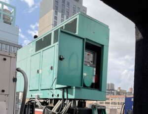 Rooftop generator in NYC providing Emergency Power for Your Elevator and emergency lights