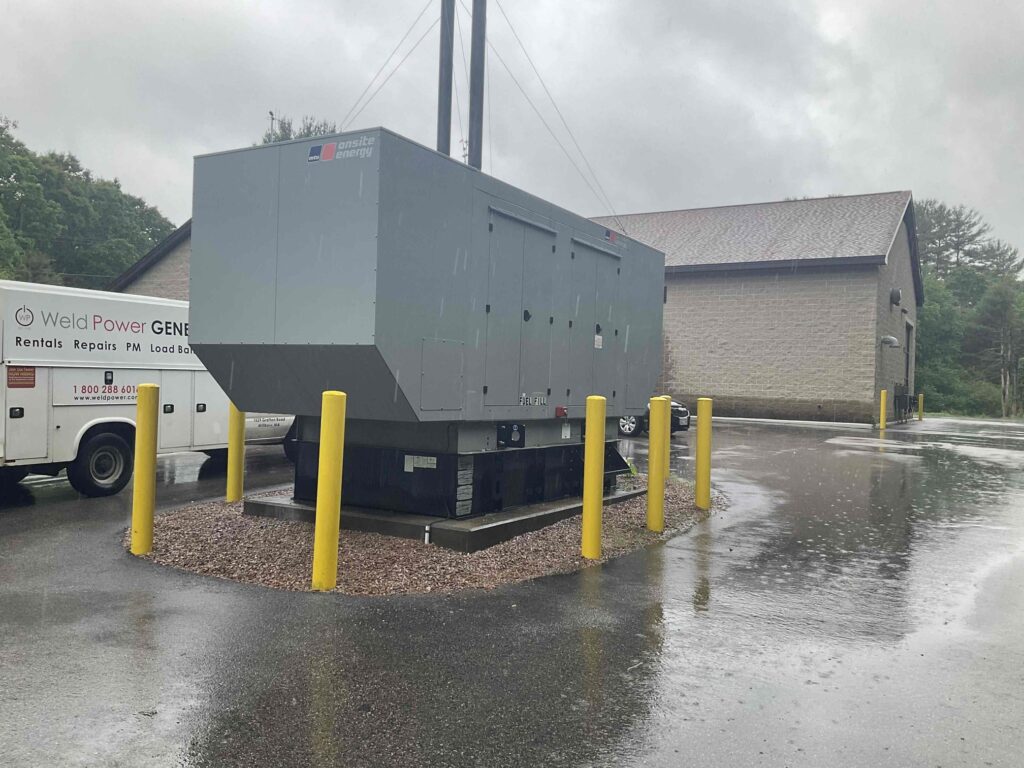 MTU OnSite Energy generator installed by Weld Power