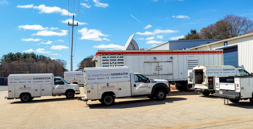 Weld Power Generator Service Vehicles and Weld Power Rental Generator