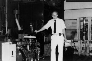 Weld Power Generator Technician working on a generator